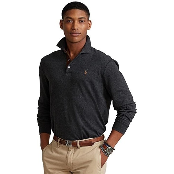 Polo Ralph Lauren Other - Polo Ralph Lauren | Charcoal Grey Polo Shirt Size XL